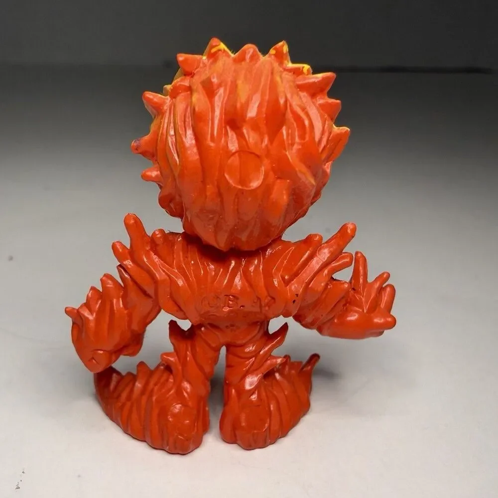 Vintage 1997 Bandai Digimon Meramon Mini PVC Figure Monster 1.5” Toy